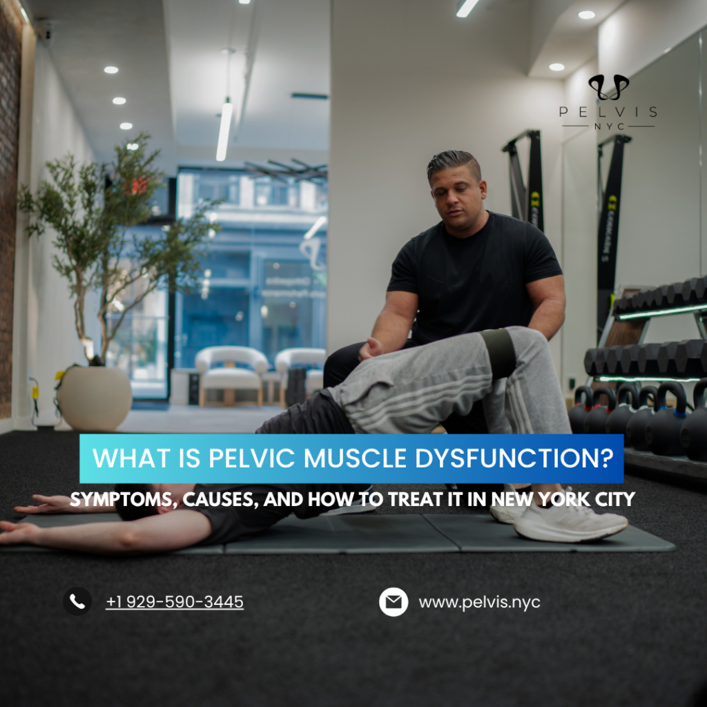 What is pelvic muscle dysfunction? Symptoms, causes, and how to treat it in New York City